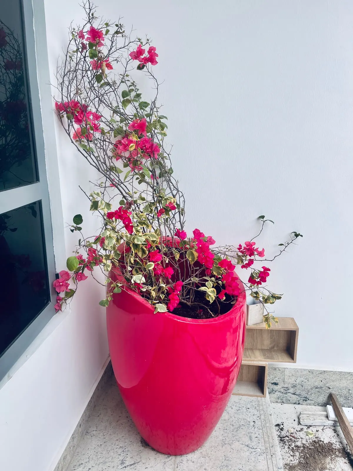 Karomart handcrafted planter installation 2
