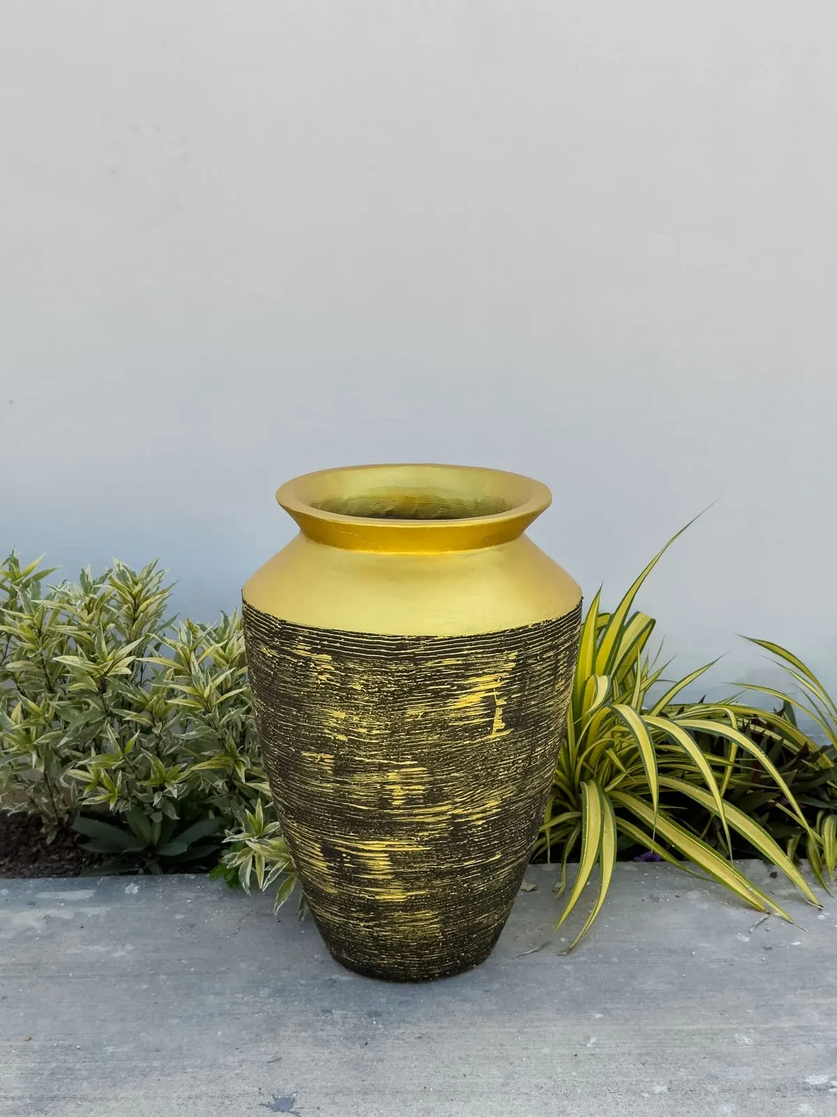 Karomart handcrafted planter installation 4