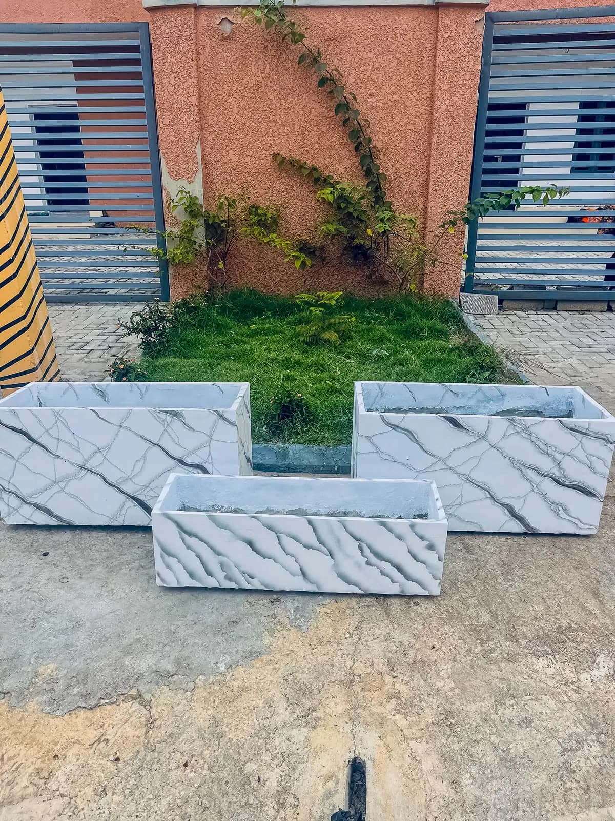 Karomart handcrafted planter installation 26