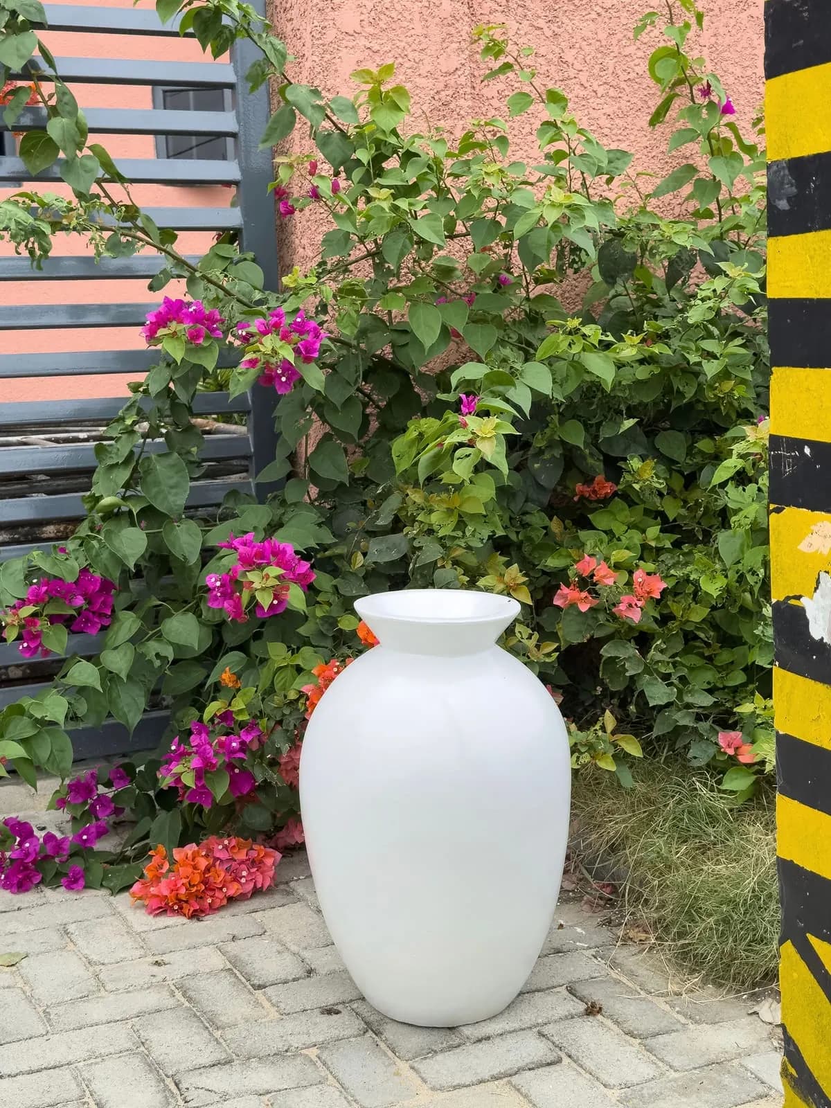 Karomart handcrafted planter installation 12