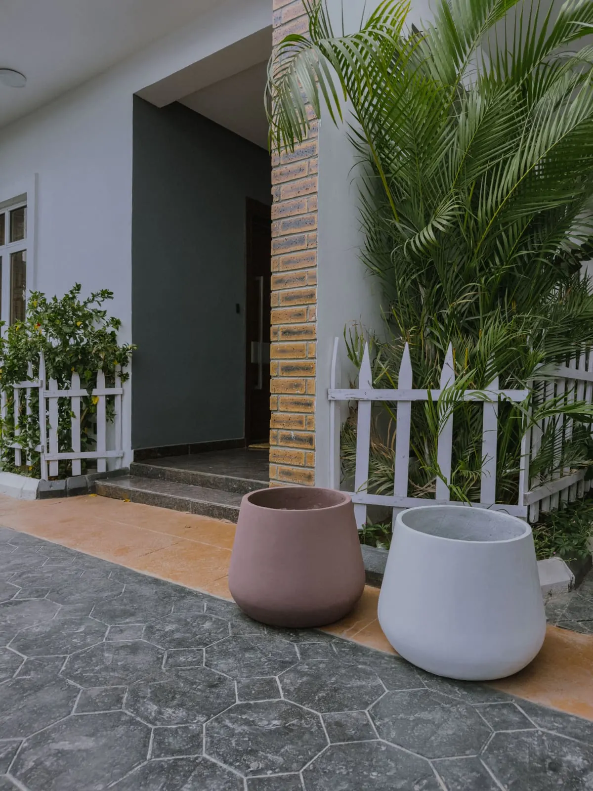 Karomart handcrafted planter installation 6