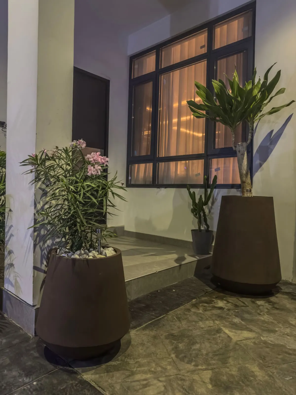 Karomart handcrafted planter installation 9
